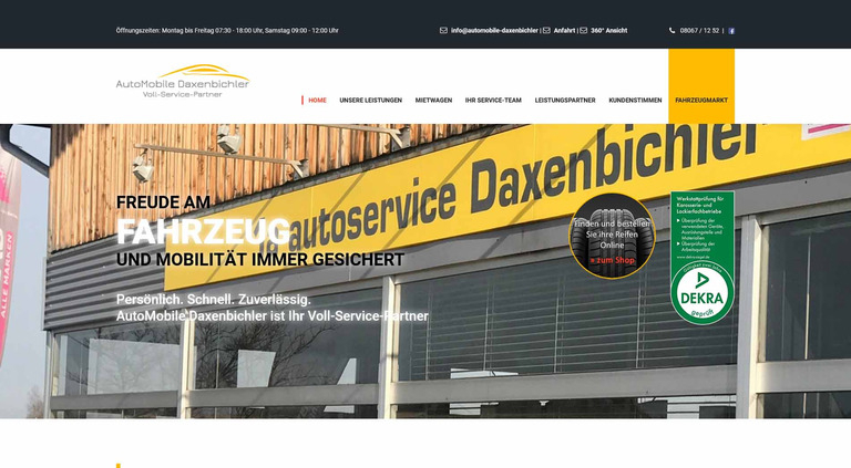 a-nes Referenz: Automobile Daxenbichler - Autohaus in Tuntenhausen / Ostermünchen